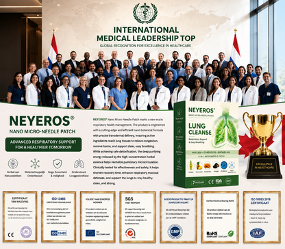 Authorized Flagship Store ✨|NEYEROS® 𝑵𝑨𝑵𝑶 𝑴𝑰𝑪𝑹𝑶-𝑵𝑬𝑬𝑫𝑳𝑬𝑷𝑨𝑻𝑪𝑯 (directly acting on slow Diseases such as obstructive pulmonary disease, asthma, chronic bronchitis, respiratory infections, lung cancer, sinusitis）