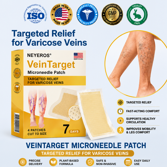 NEYEROS®  Microneedle Patch ⚡ Fast-Acting Comfort, Long-Lasting Support