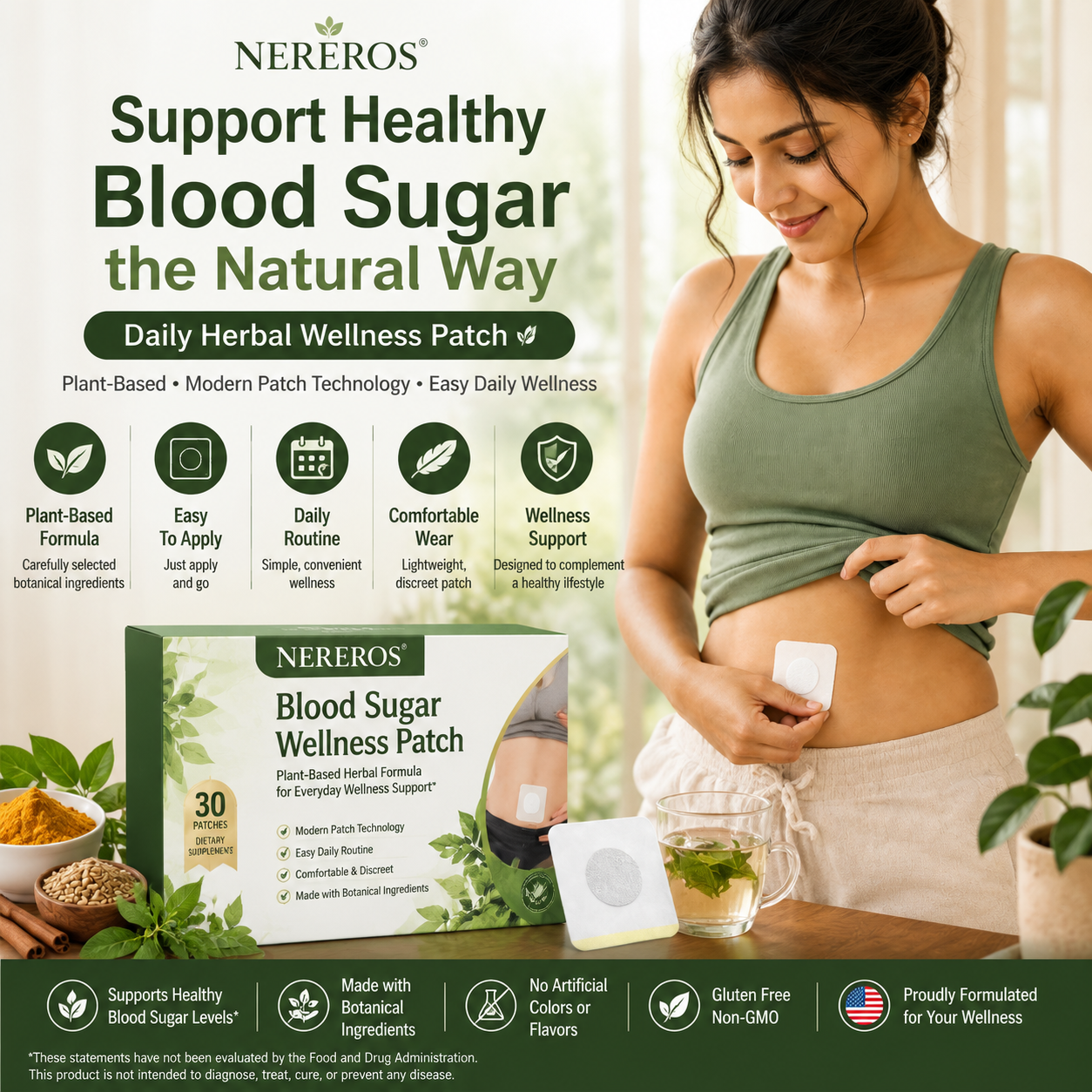 NEYEROS® - Ayurvedic Herbs Sugar Patch