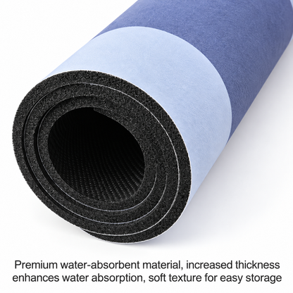 SoftStep 3-Piece Bath Mat Set – Absorbent, Quick-Drying & Non-Slip Rubber Backing