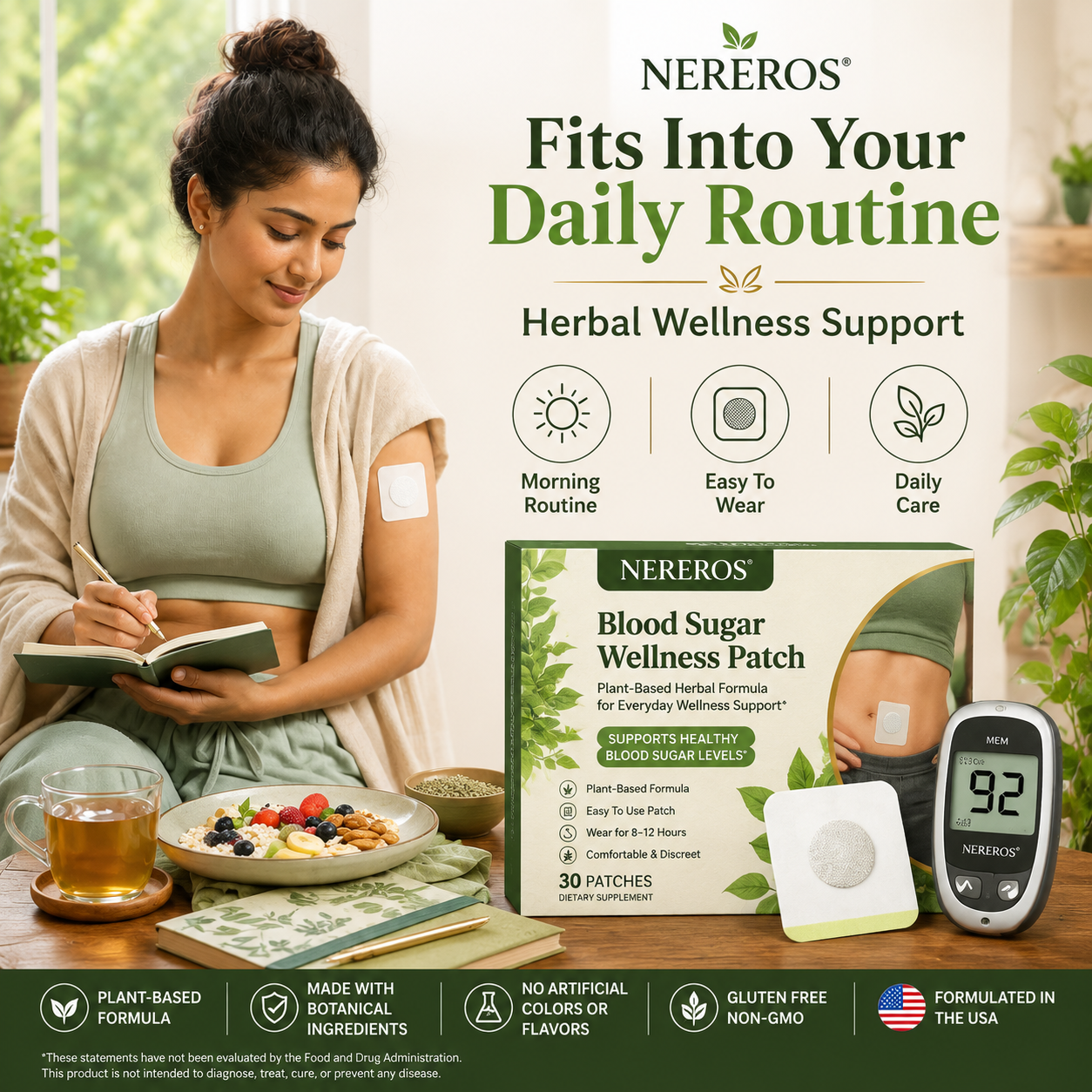 NEYEROS® - Ayurvedic Herbs Sugar Patch