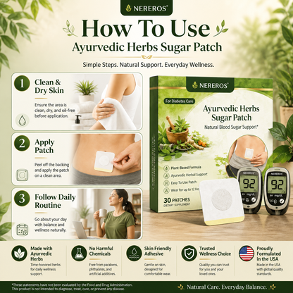 NEYEROS® - Ayurvedic Herbs Sugar Patch